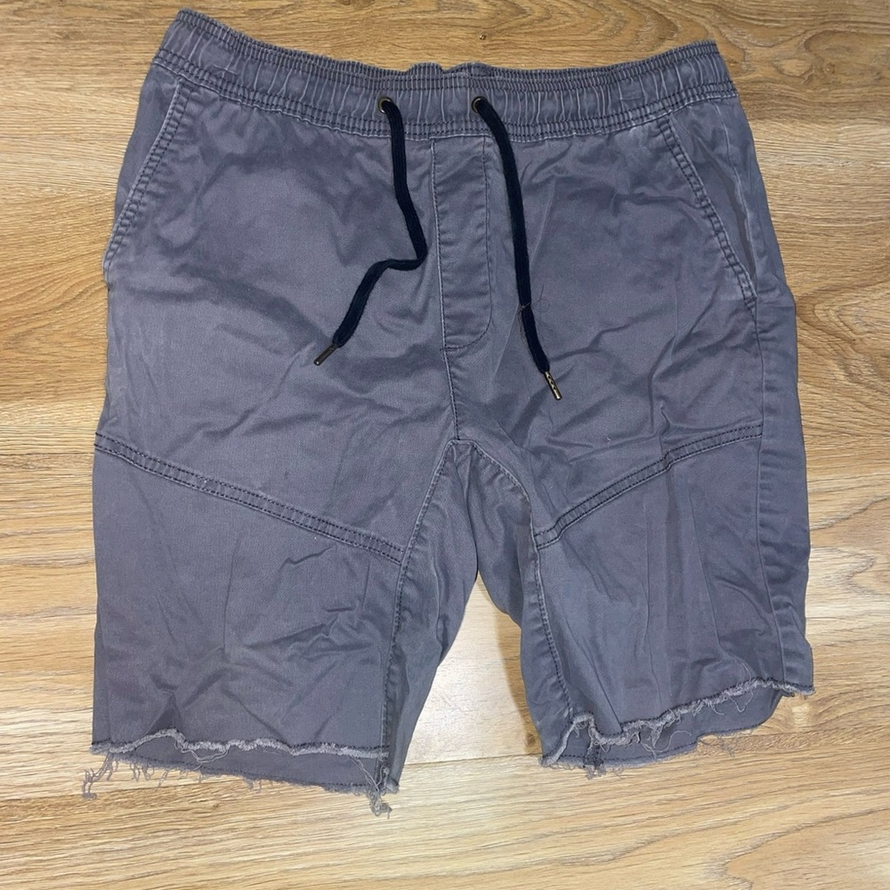 Men's Gray Casual Shorts
